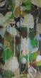 010- Blüte 3, Acryl auf Leinwand, 2 x  150 x 40 cm